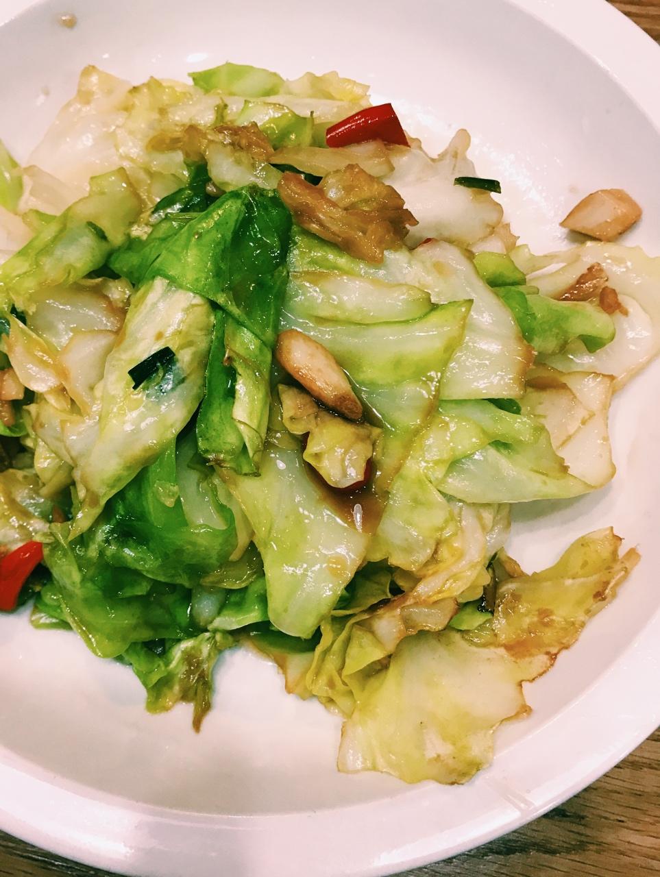 清炒包菜