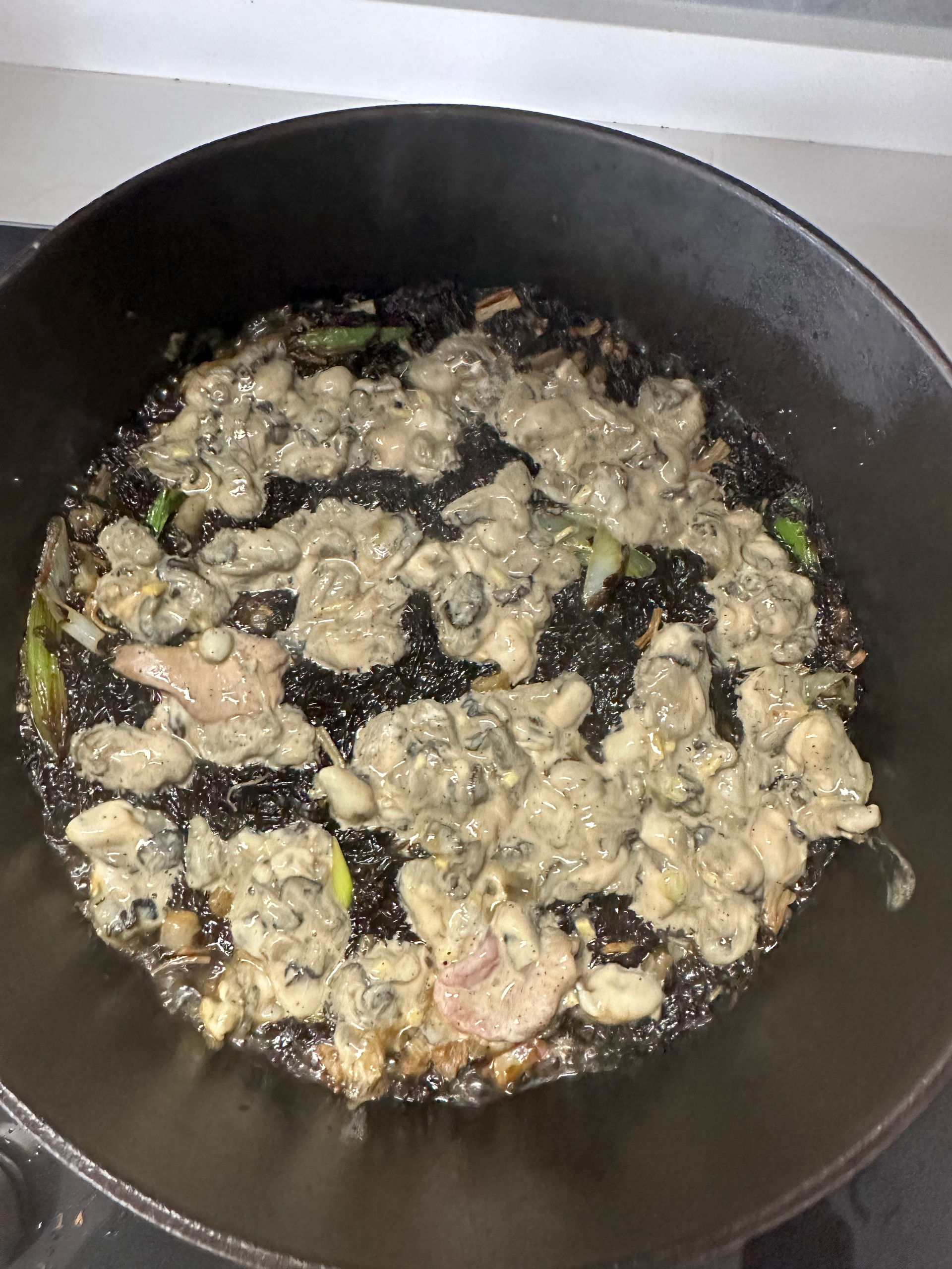 平潭海蛎煮紫菜的做法 步骤7
