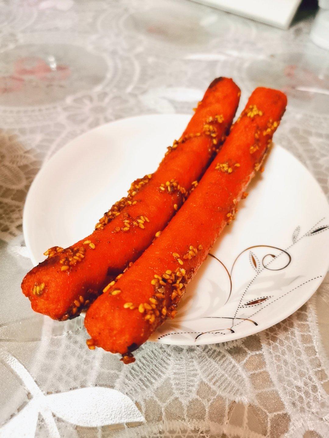 小时候的味道-炸火腿肠