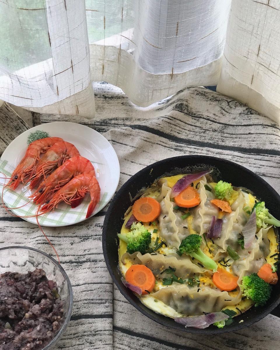 懒人快手抱蛋煎饺