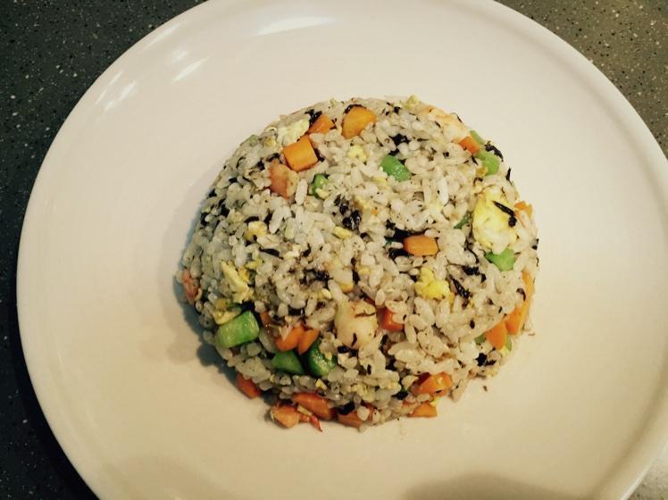 夏日开胃饭菜 橄榄菜炒饭的做法