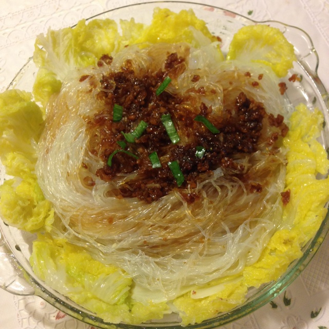 蒜蓉粉丝娃娃菜