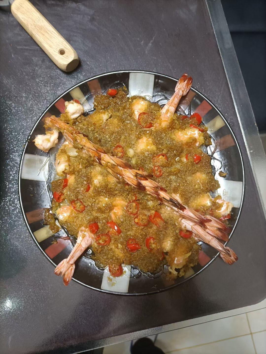 蒜蓉粉丝开背虾