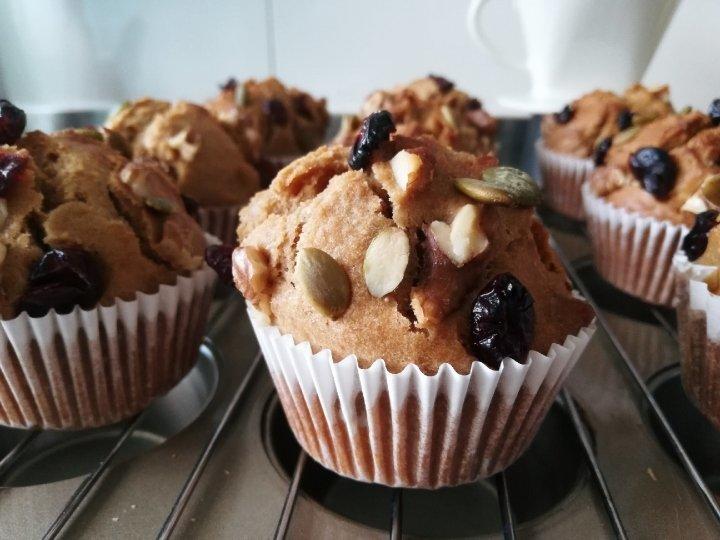 星巴克的全麦核桃麦芬