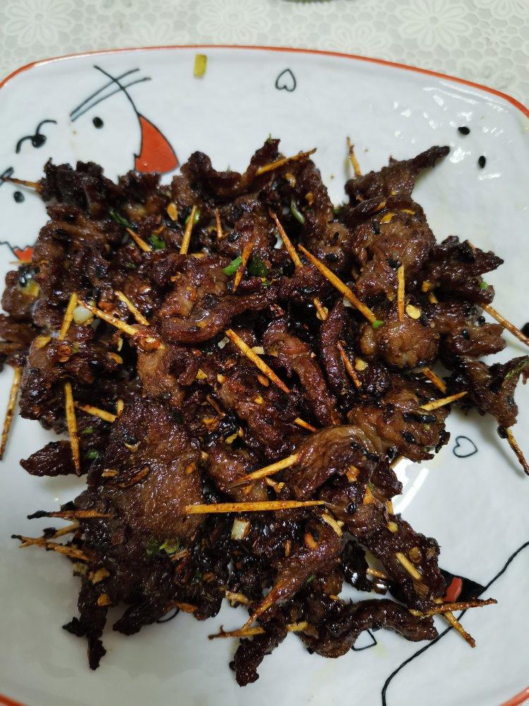 牙签牛肉