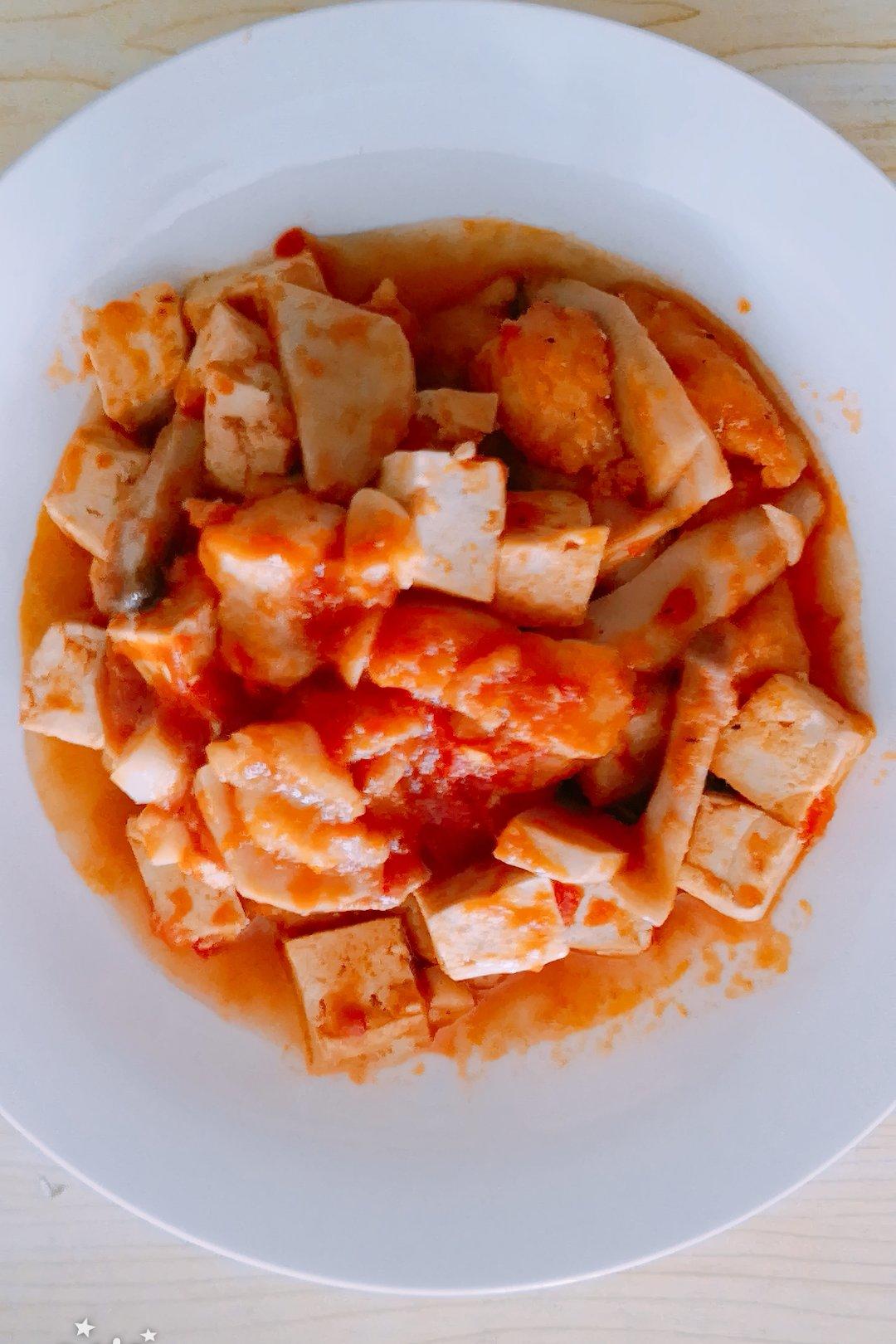 龙利鱼豆腐煲