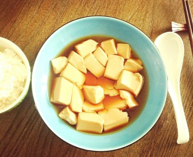 越前萝卜饭和江户豆腐的做法