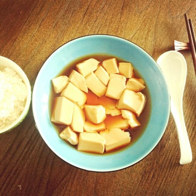 越前萝卜饭和江户豆腐的做法