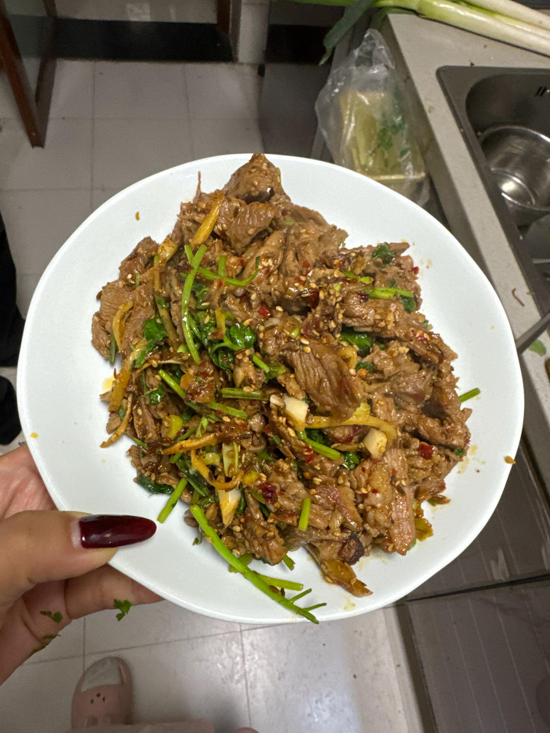 孜然羊肉