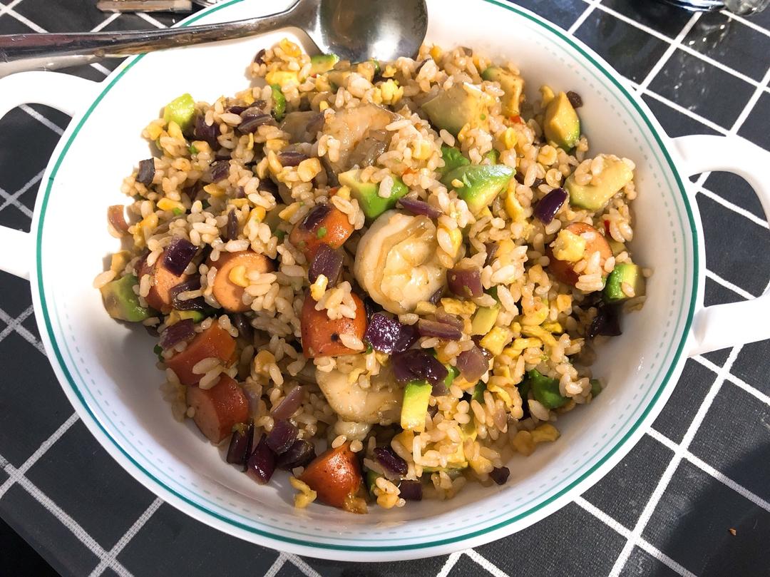 牛油果炒饭