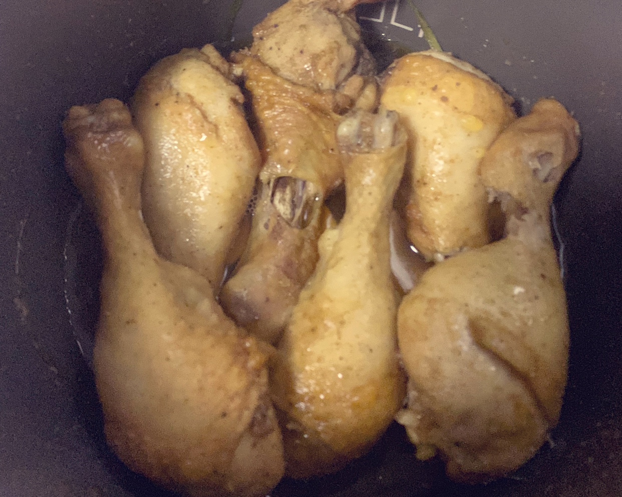 电饭煲焗鸡腿的做法 步骤9