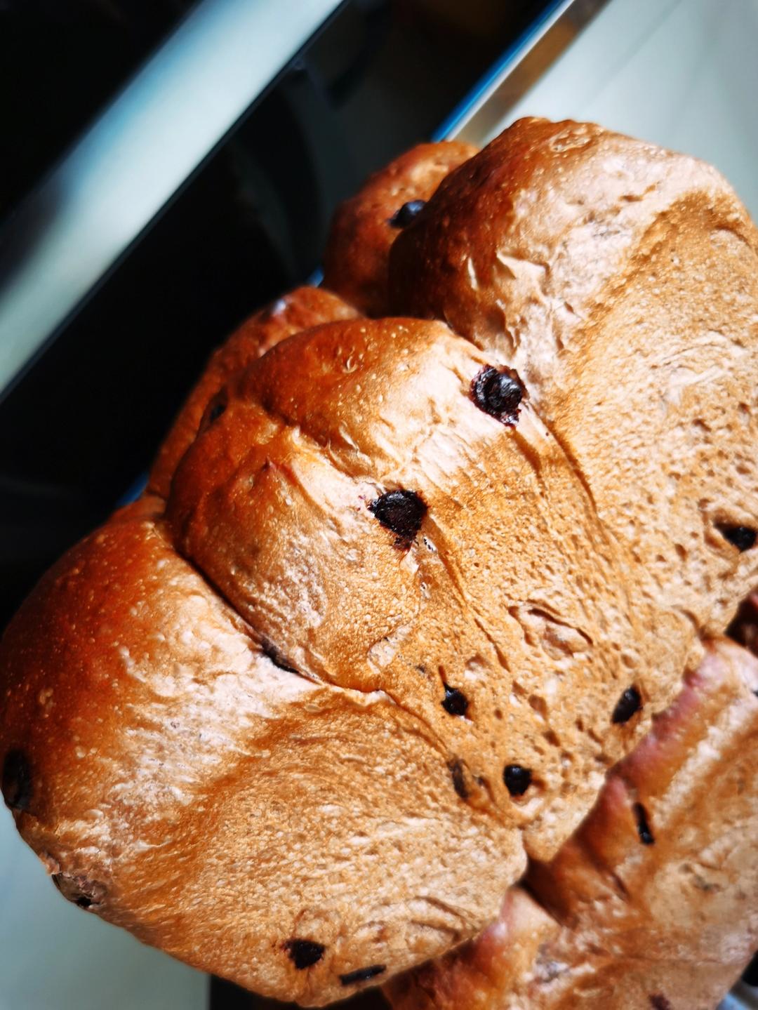 巨~巨好吃的巧克力奶油吐司