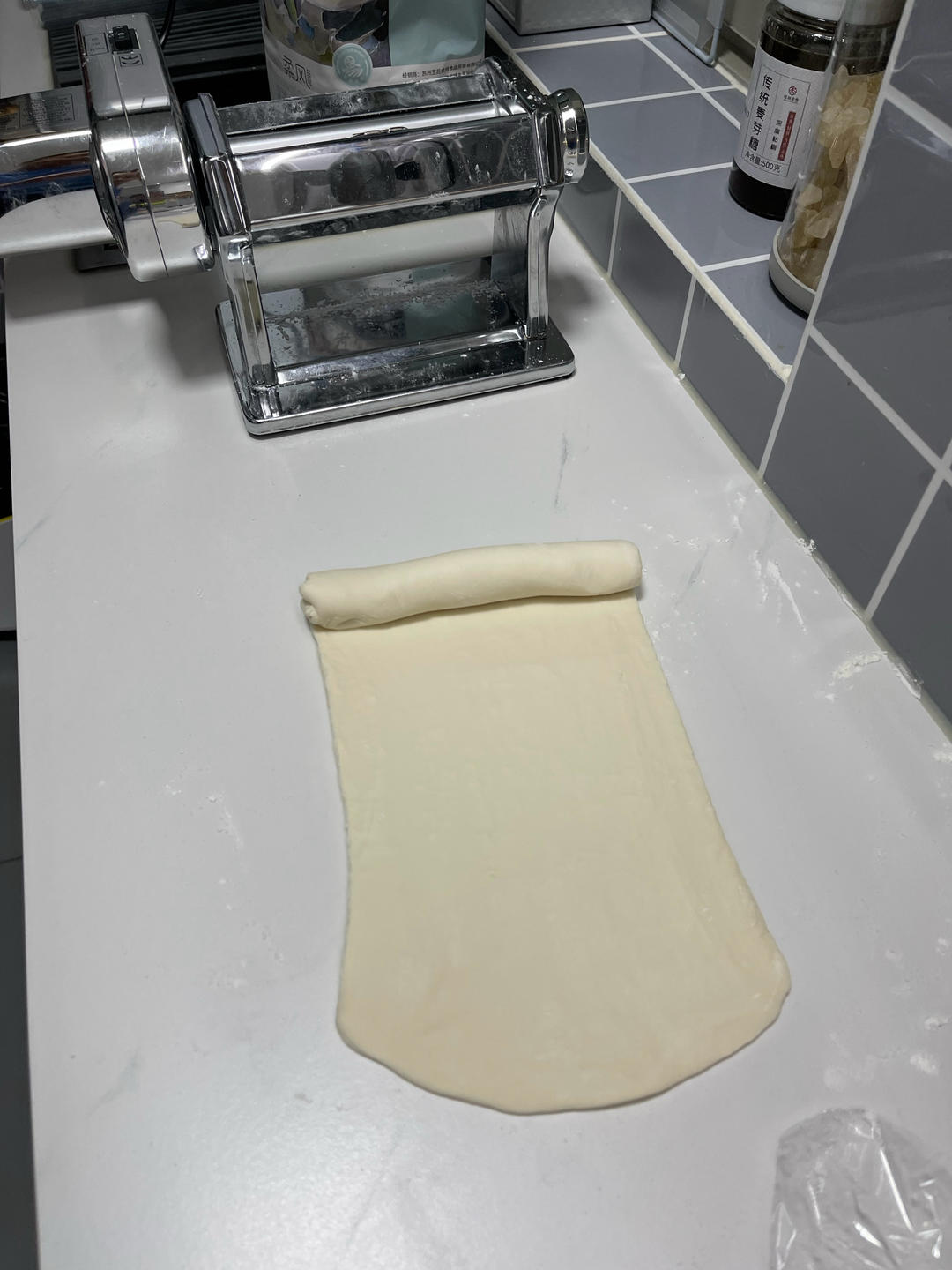 纯奶手撕吐司的做法 步骤1