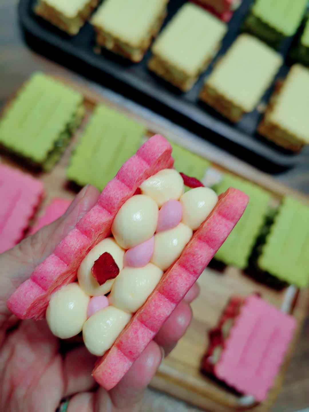 柠檬凝乳白脱饼干🔥冻啃无敌了！配方分享