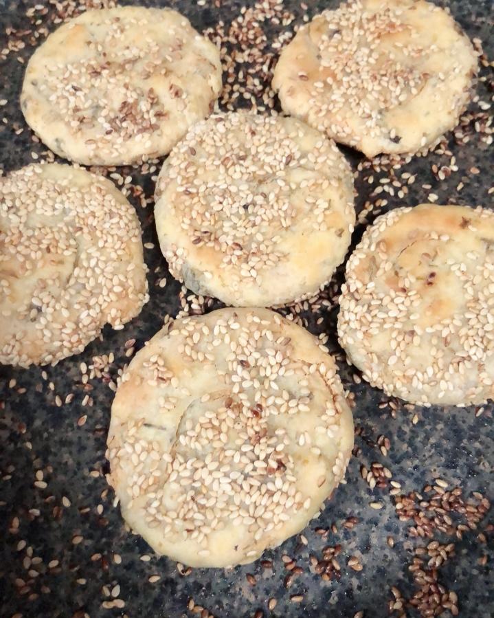 肉松千层芝麻饼 宝宝辅食食谱