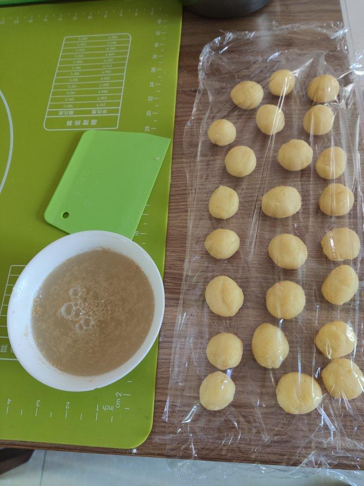 奶黄馅儿和奶黄包
