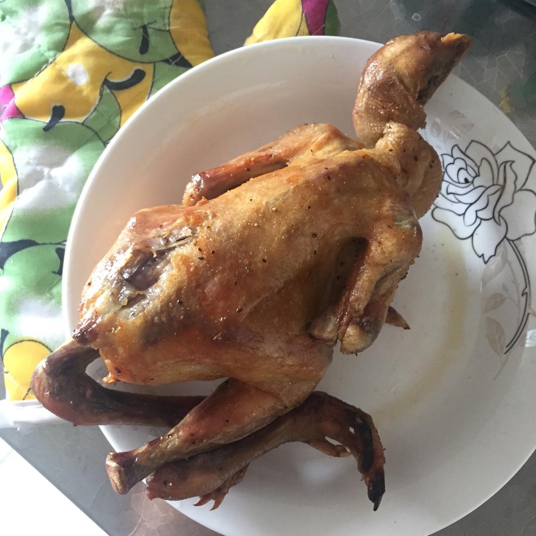 脆皮烤鸡