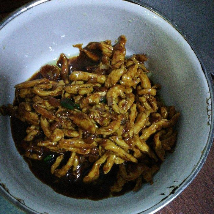 京酱肉丝（鸡胸肉版）