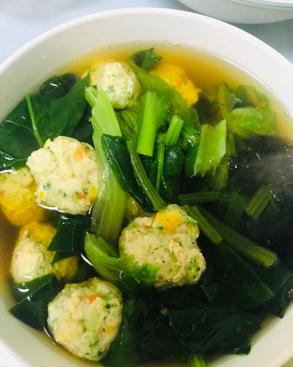 碧波蔬菜鸡肉丸
