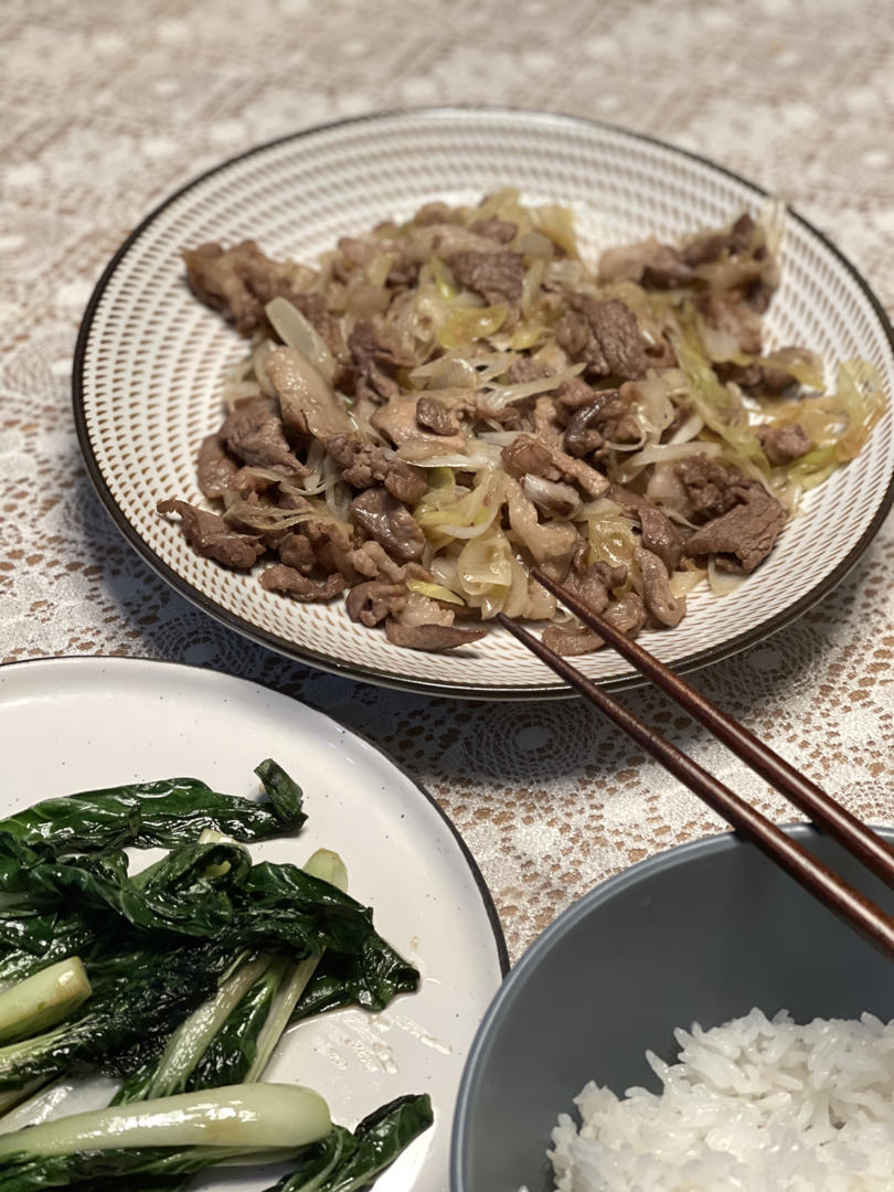 炒了20多年的葱爆羊肉