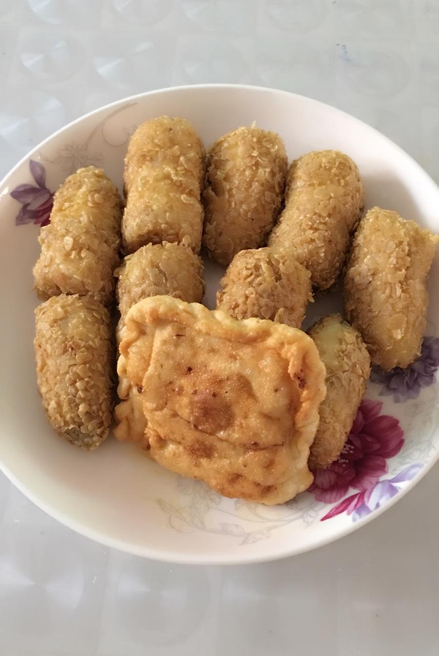 人人夸赞好吃燕麦香蕉卷