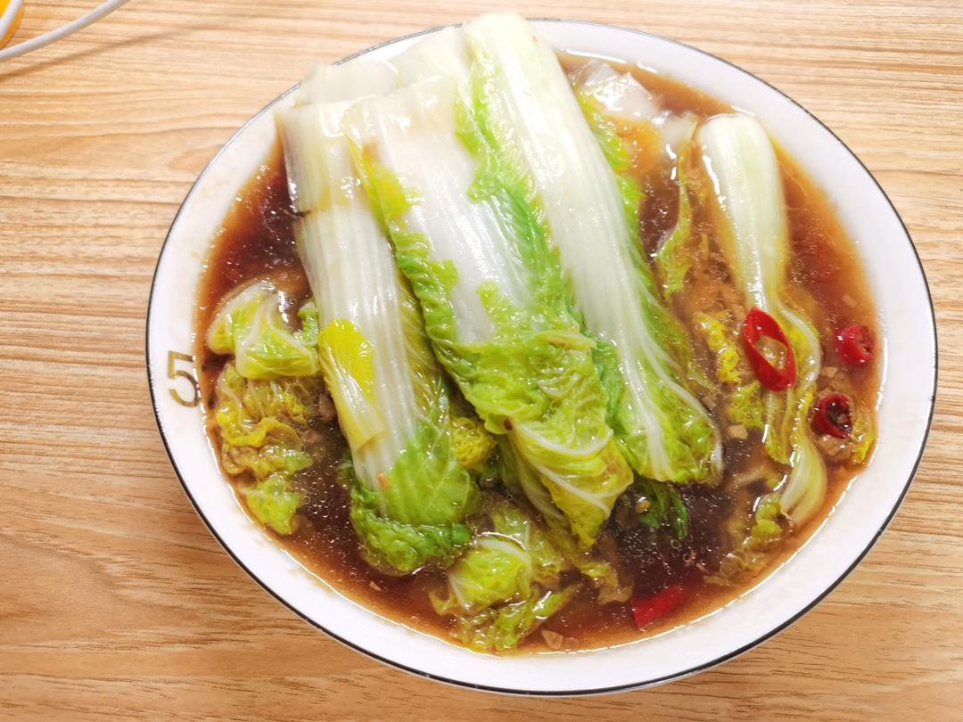 5分钟搞定‼️家常菜蒜香娃娃菜，巨好吃！