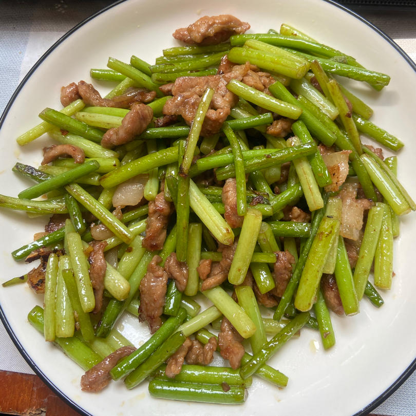 蒜薹炒肉