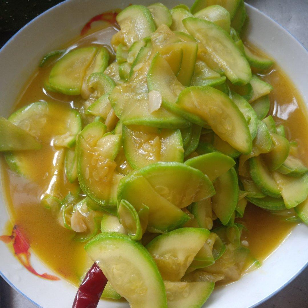 清炒西葫芦，五分钟快手菜