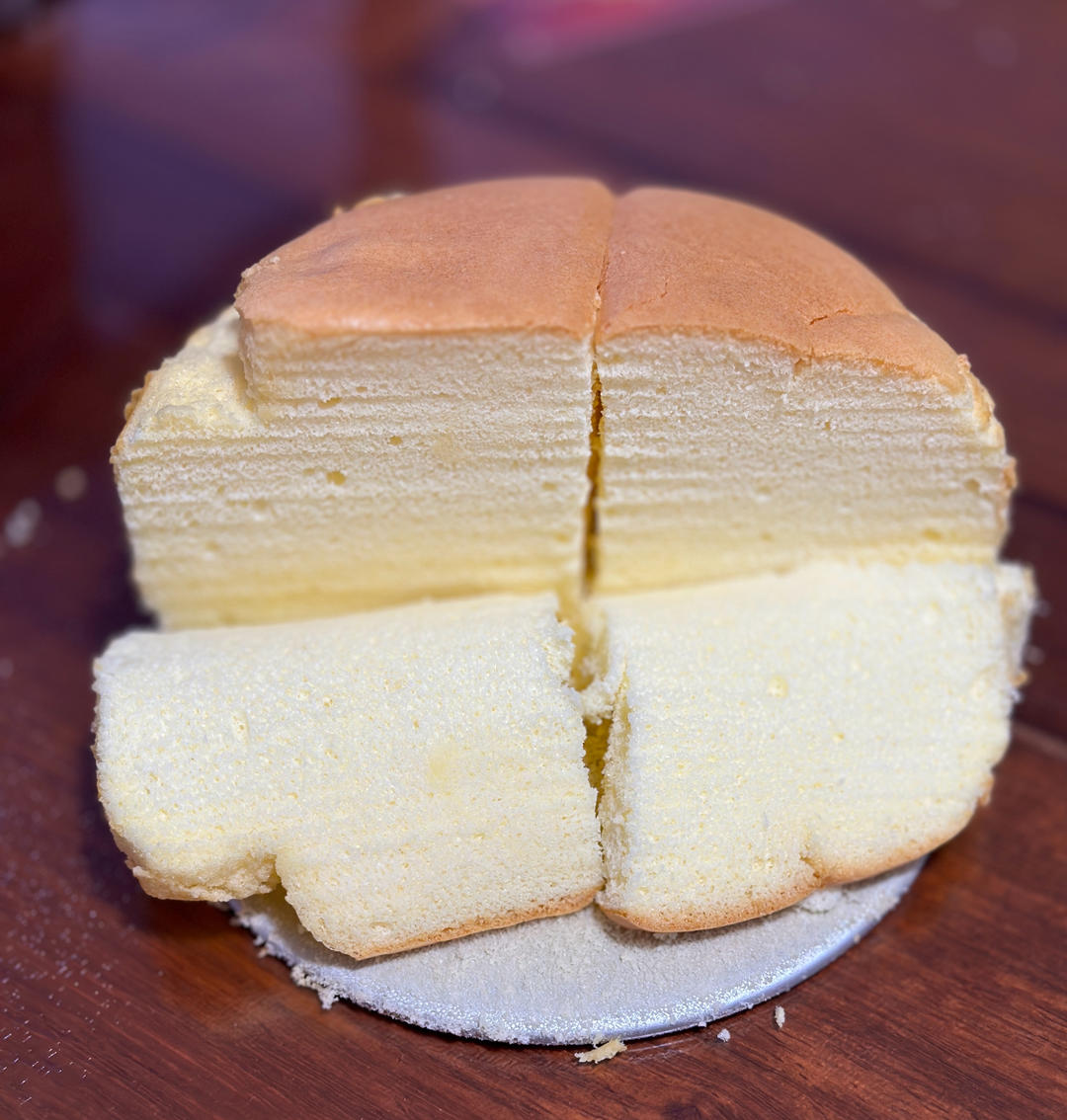 6寸，8寸，10寸戚风蛋糕配方（已更新）