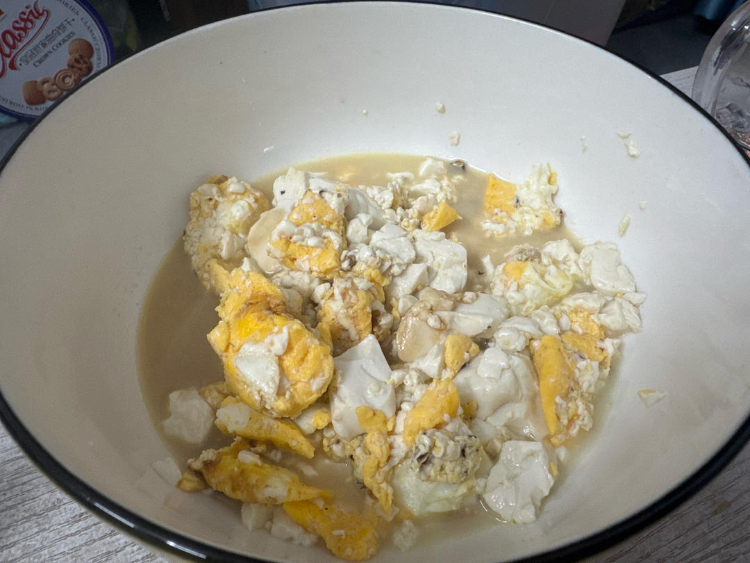 豆腐滑蛋