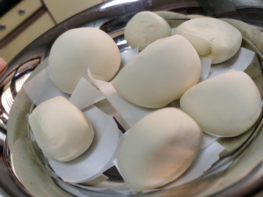 纯手工奶香馒头【无泡打粉，无添加】