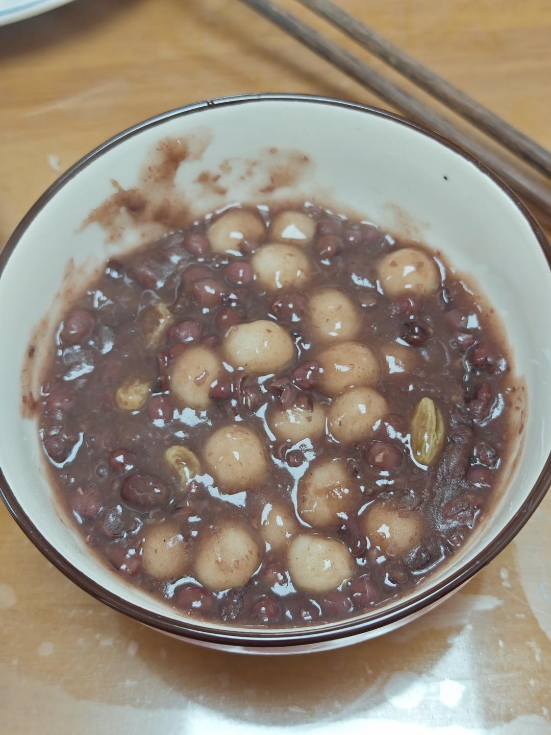 超治愈的赤豆小圆子