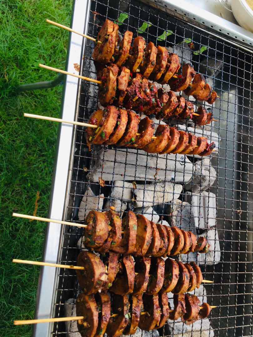 比脏摊儿好吃的烤面筋（附两种万能酱汁）