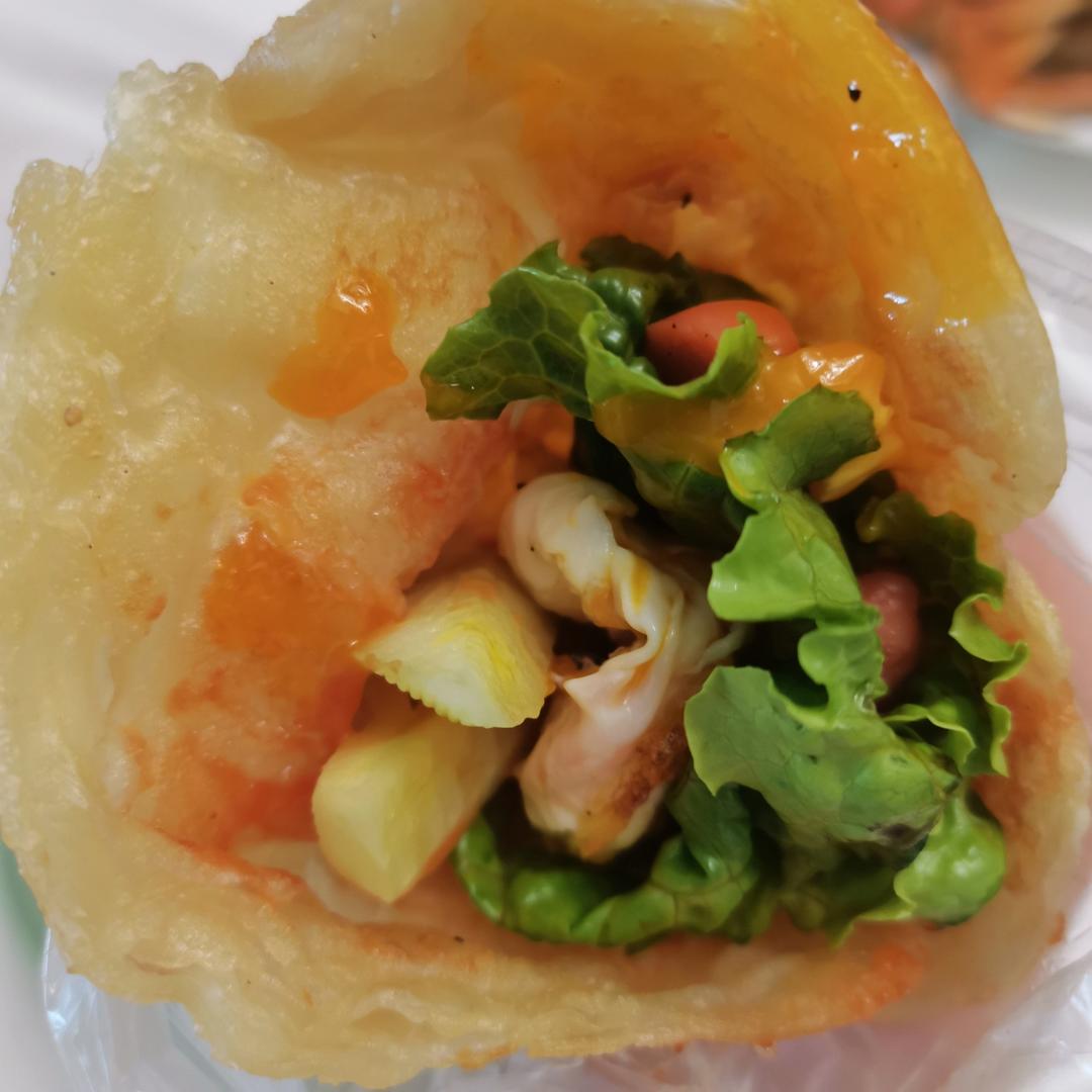 三分钟就可以做好孩子的早餐（手抓饼）