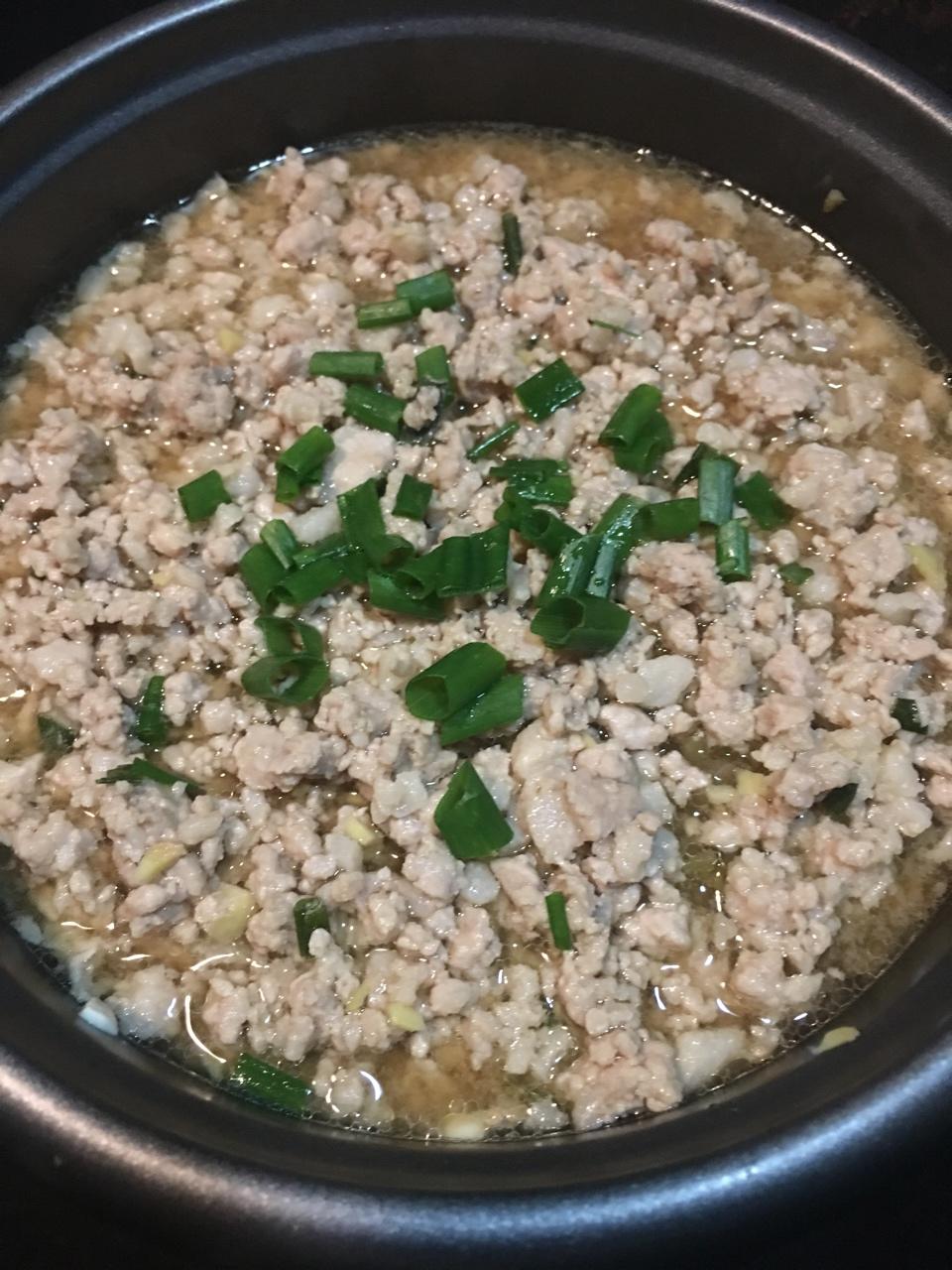 肉末蒸豆腐