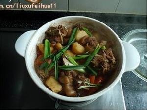 竹蔗马蹄羊肉煲的做法 步骤11