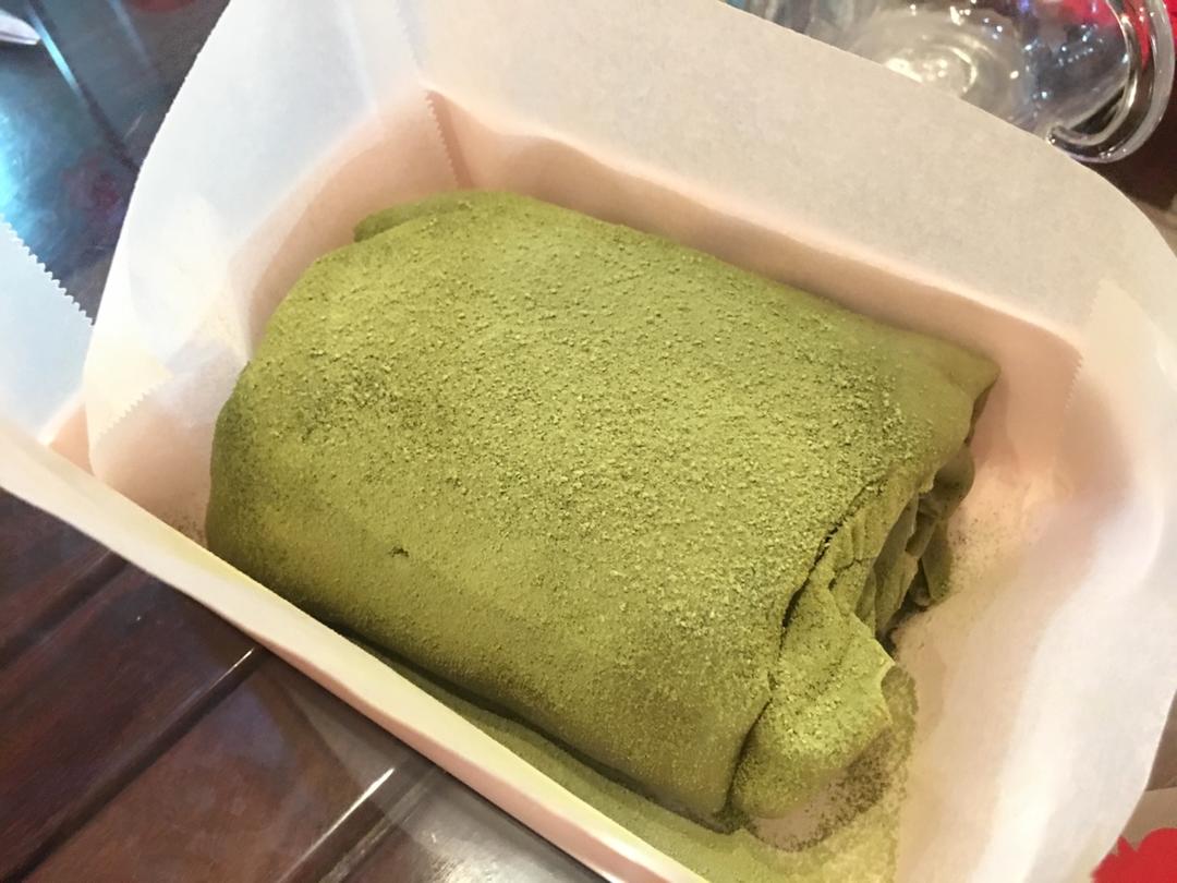 【抹茶毛巾卷】