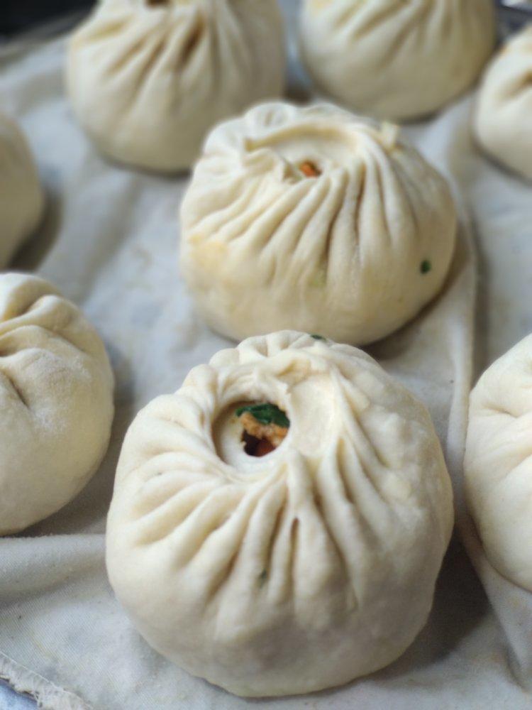 单独的包包子手法，捏包子捏法