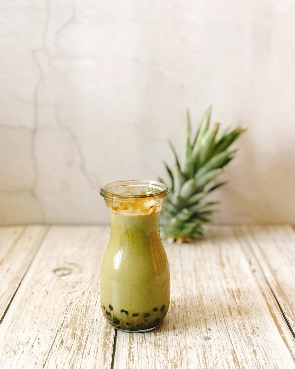 黑糖珍珠鲜奶-在家喝鹿角巷