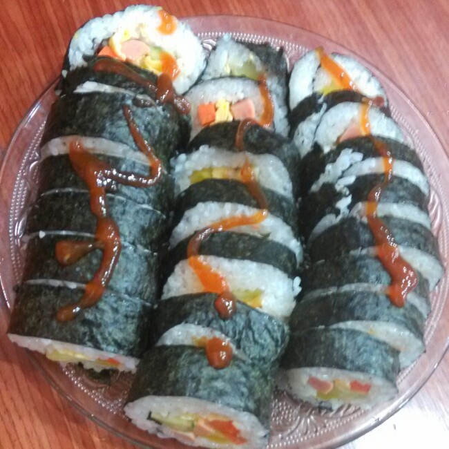 简单寿司/鸡蛋寿司/反转寿司/花样寿司/紫菜包饭