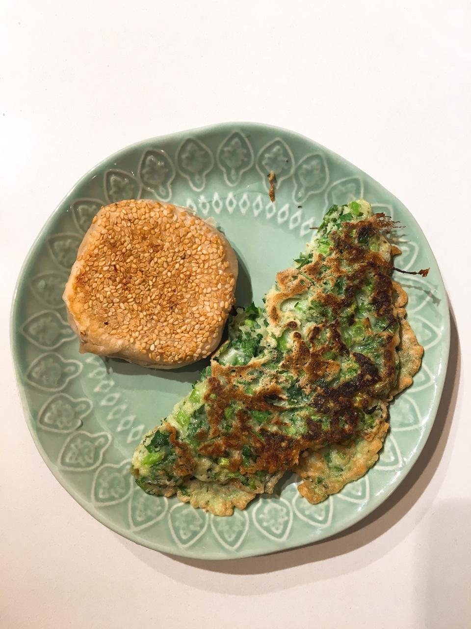 茼蒿饼