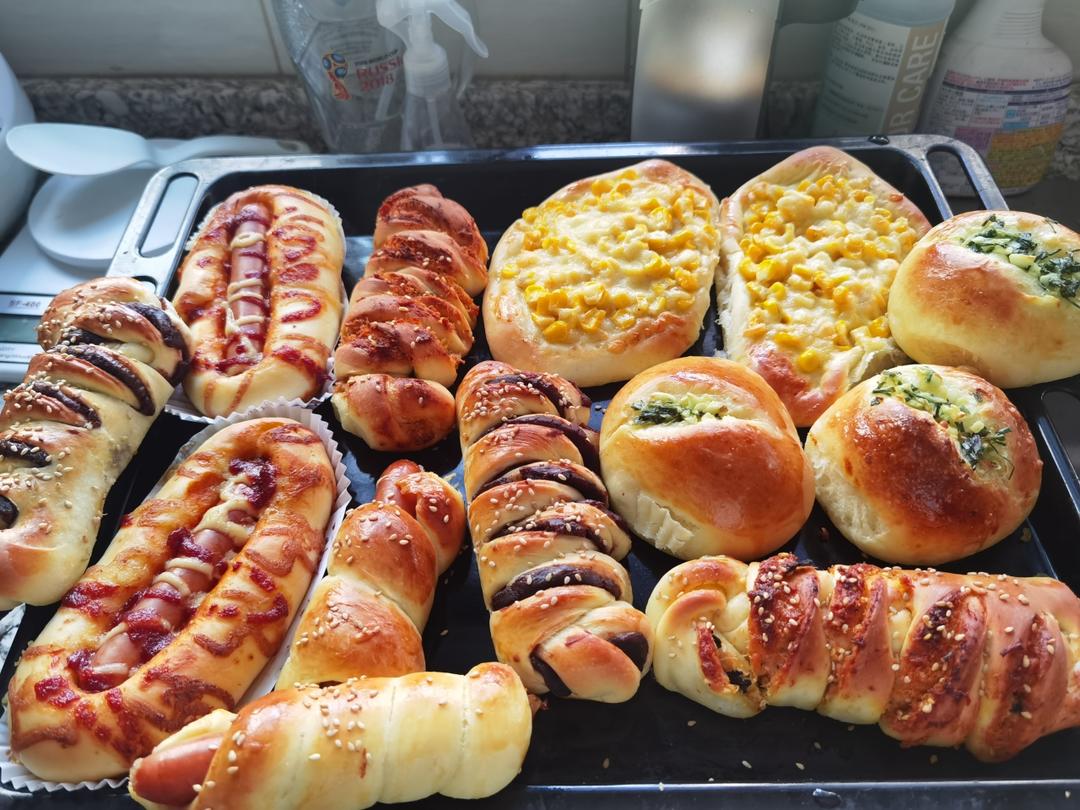 一个面团6种口味🥖万能面团解锁一周早餐