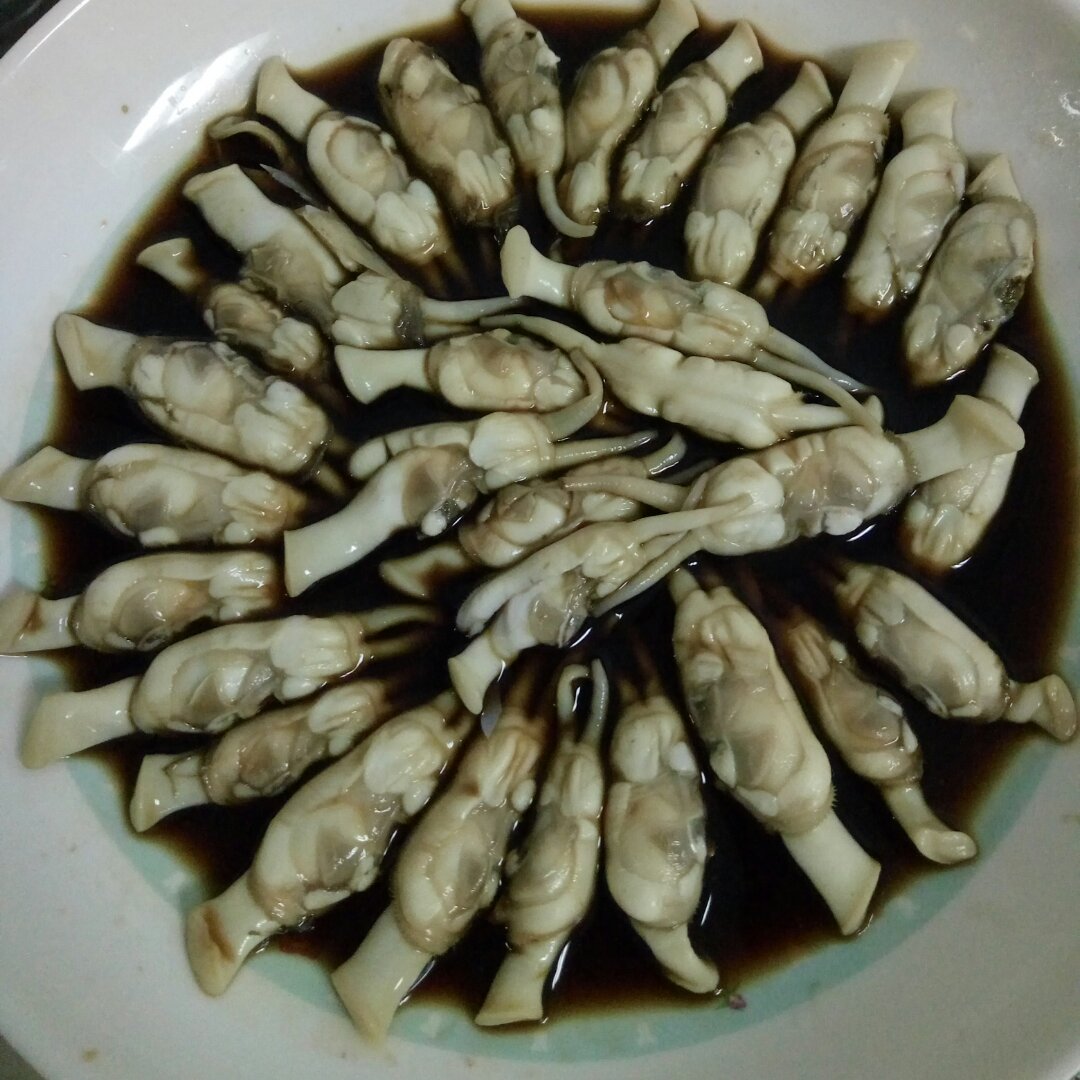 葱油蛏子