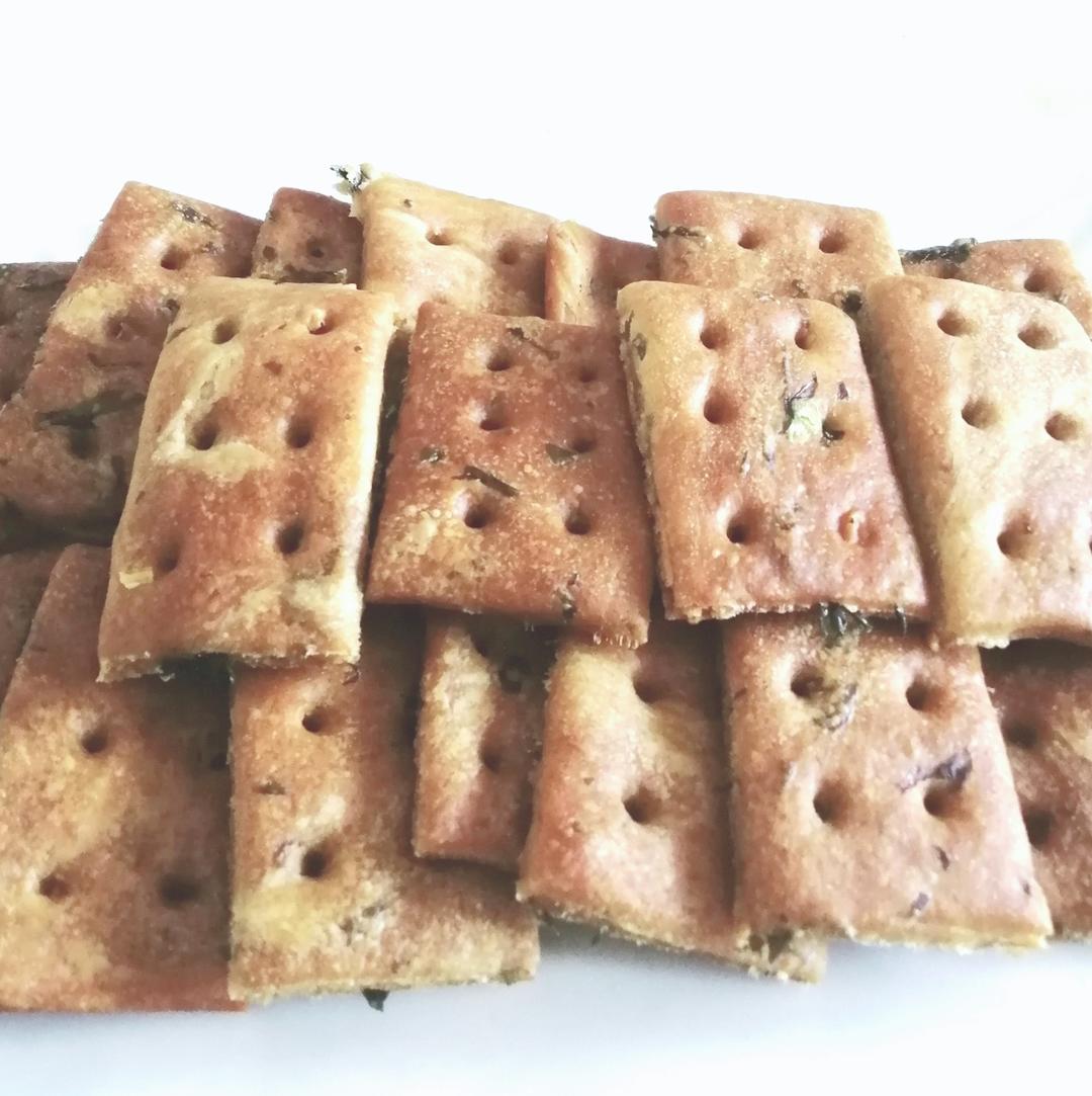 试做苏打饼干
