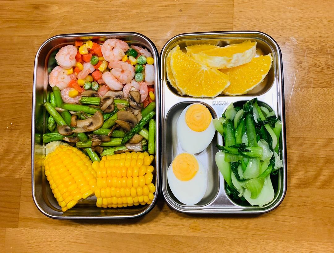 三色炒虾仁