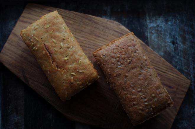 天然酵种100%斯佩尔特＆卡姆小麦（spelt＆kamut）快手面包的做法