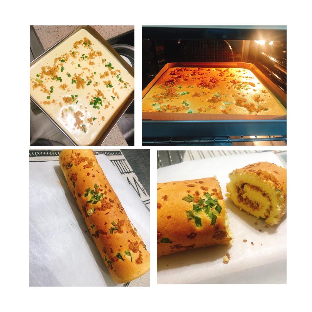 怎么卷都不裂的肉松蛋糕卷