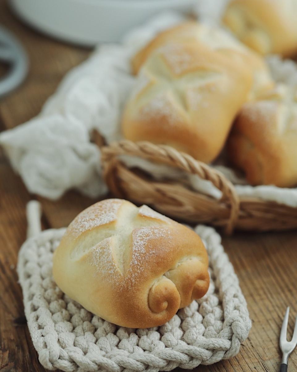 软得像云朵一样的日式牛奶卷❗️（厨师机版）