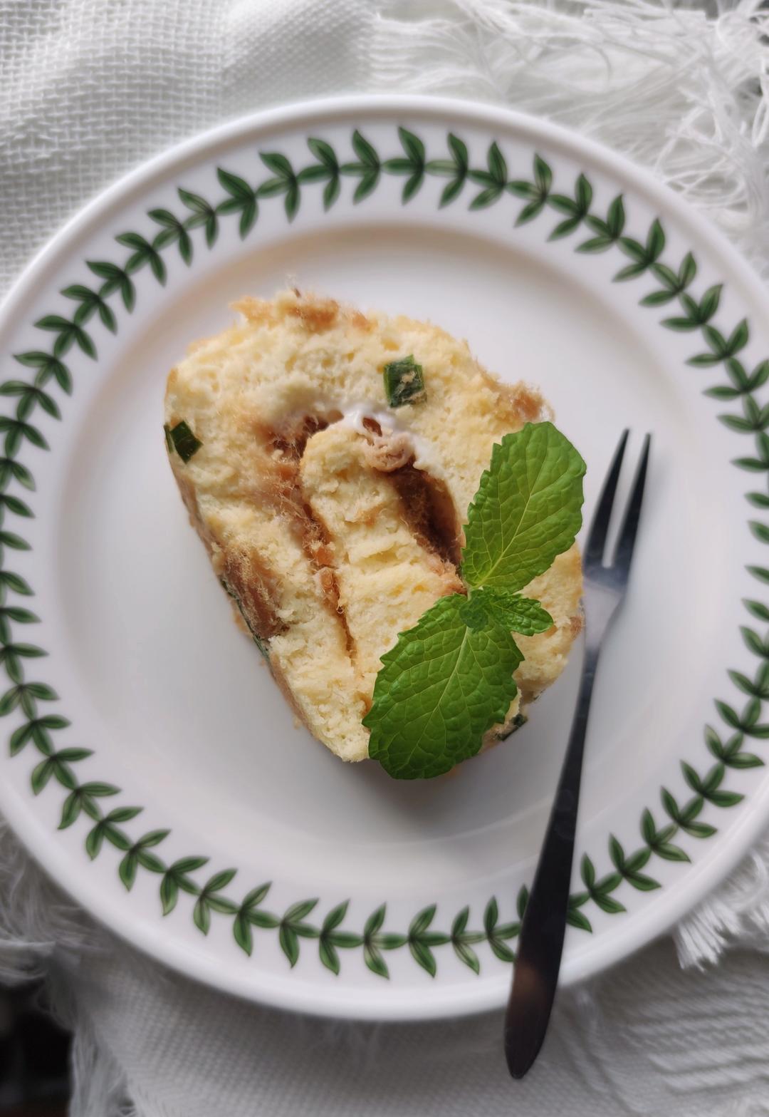 香葱肉松卷 蛋糕卷-无敌美味