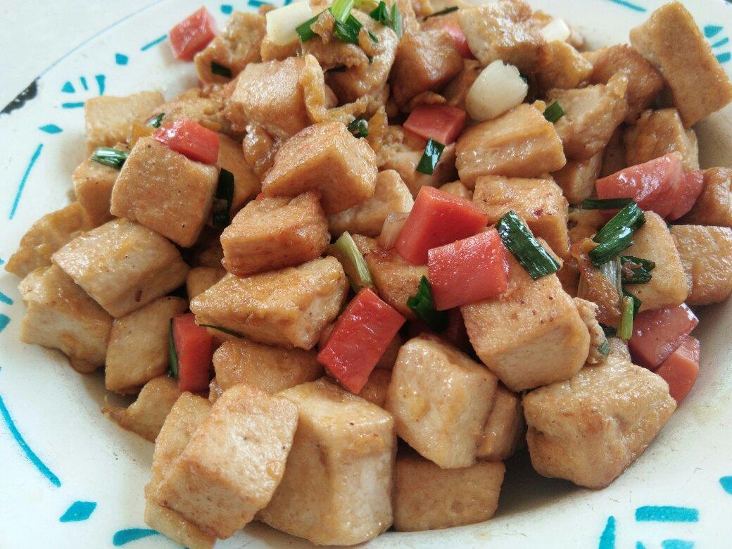 蛋包豆腐丁